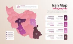 فایل نقشه لایه باز ایران